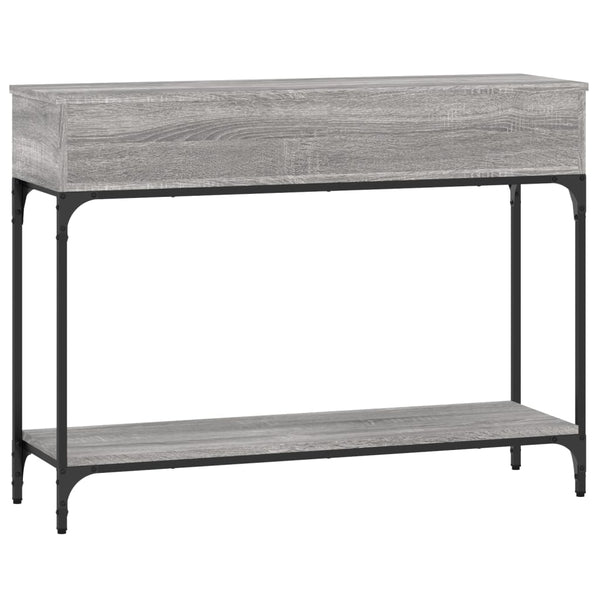 Grauer Konsolentisch Sonoma, 100 cm