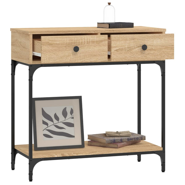 Konsolentisch Sonoma Eiche 75 cm