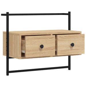 TV-Wandschrank Sonoma Eiche 60,5 cm