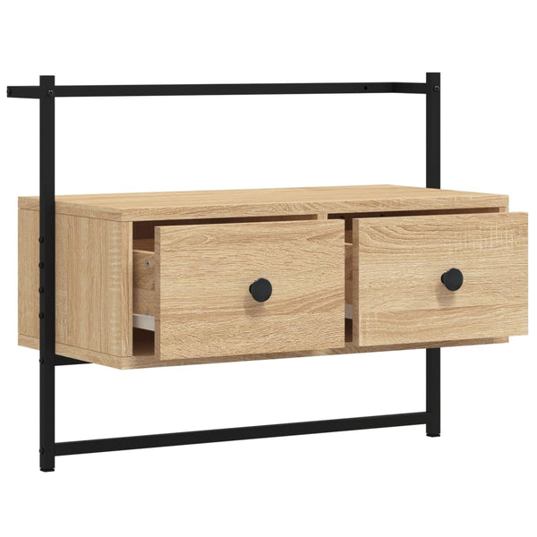 TV-Wandschrank Sonoma Eiche 60,5 cm