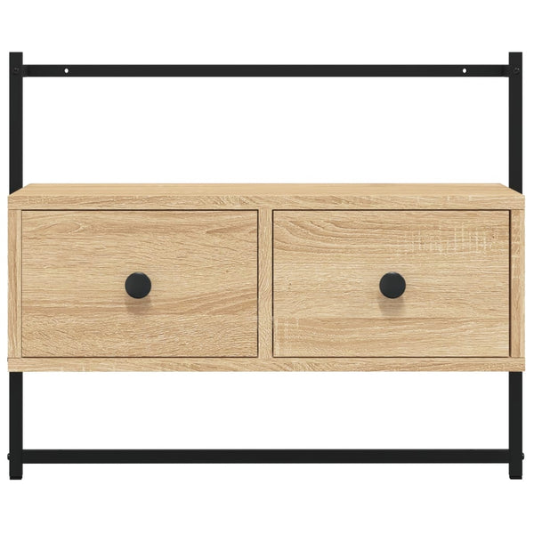 TV-Wandschrank Sonoma Eiche 60,5 cm