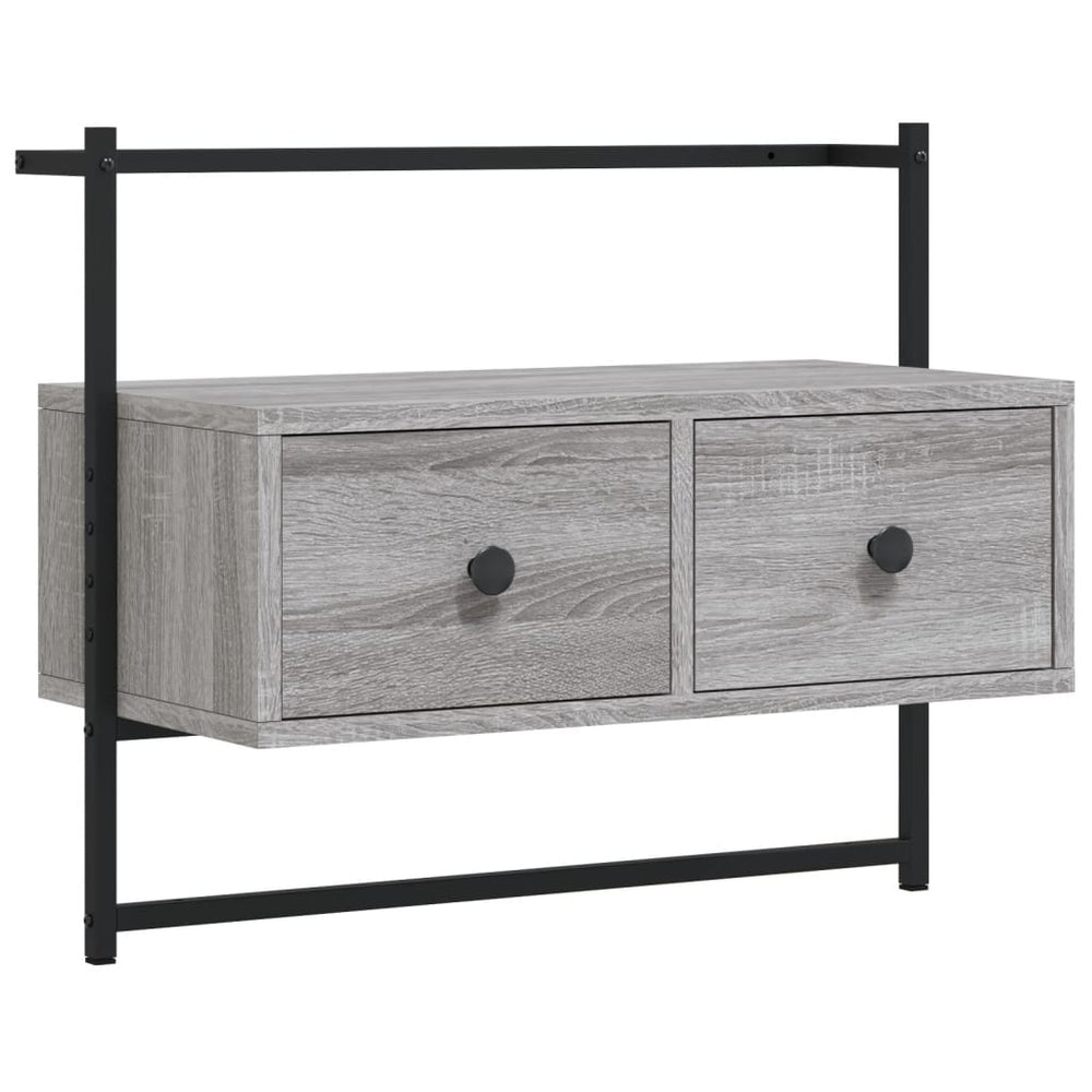 TV-Wandschrank Grau Sonoma 60,5 cm