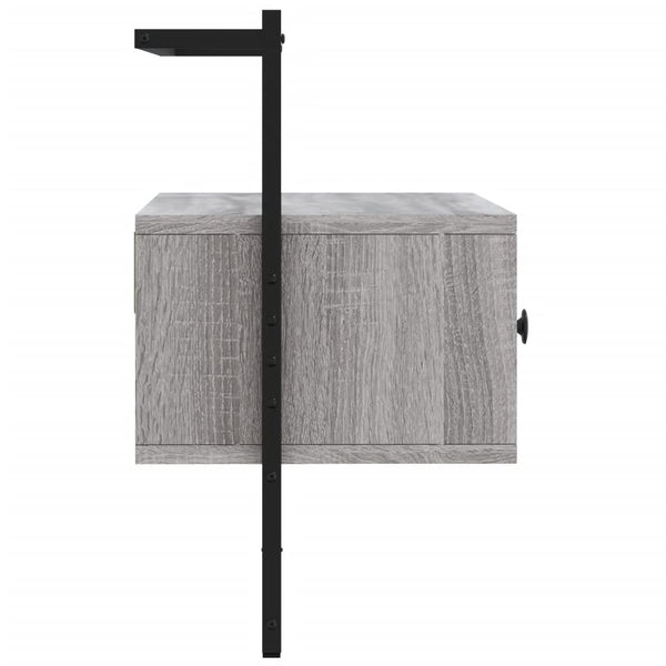 TV-Wandschrank Grau Sonoma 60,5 cm
