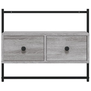 TV-Wandschrank Grau Sonoma 60,5 cm