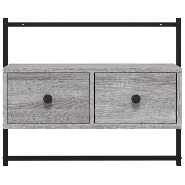 TV-Wandschrank Grau Sonoma 60,5 cm