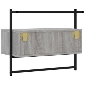 TV-Wandschrank Grau Sonoma 60,5 cm