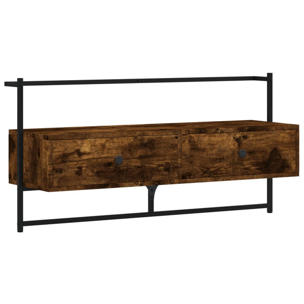 TV-Wandschrank Räuchereiche 100,5 cm