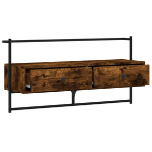 TV-Wandschrank Räuchereiche 100,5 cm