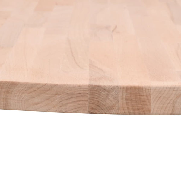 Runde Tischplatte Buche Massivholz Ø50cm