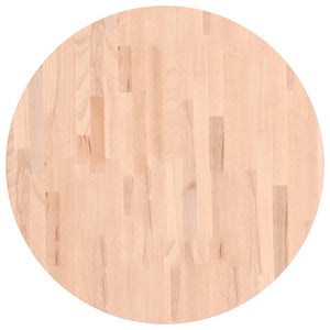 Runde Tischplatte Buche Massivholz Ø70cm