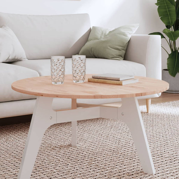 Massivholz Tischplatte Buche Ø80cm