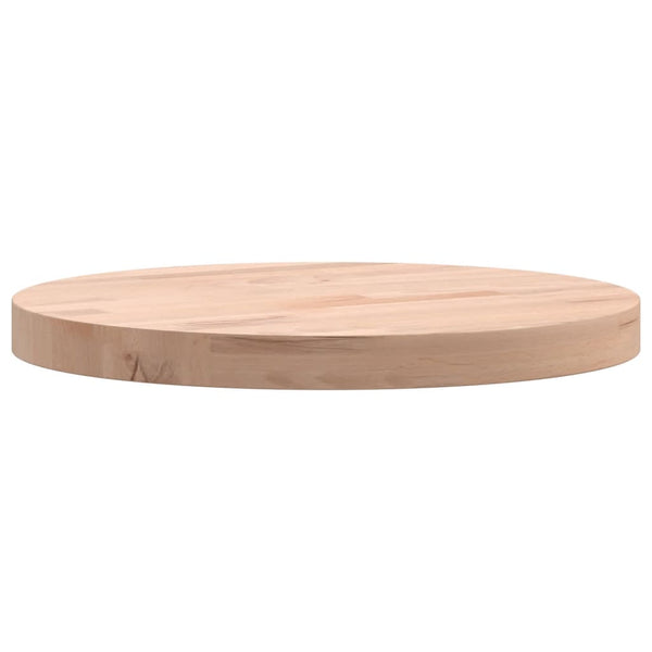 Runde Tischplatte Buche Massivholz Ø30cm