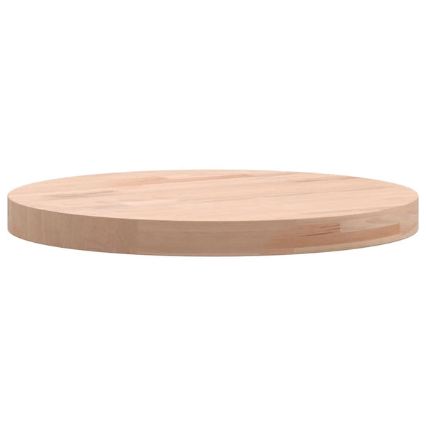 Runde Tischplatte Buche Massivholz Ø30cm