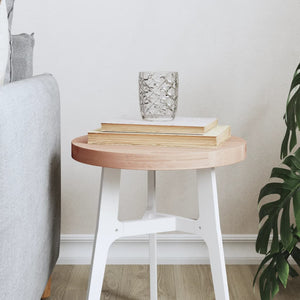 Runde Tischplatte Buche Massivholz Ø30cm
