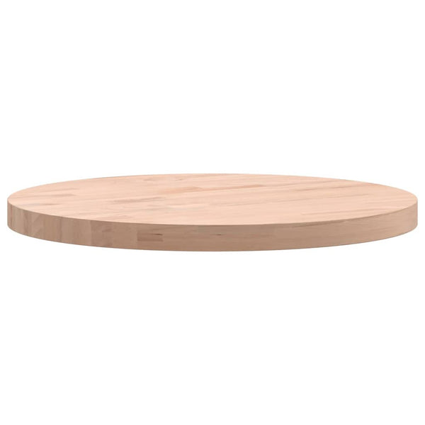 Runde Tischplatte Buche Massivholz Ø40 cm