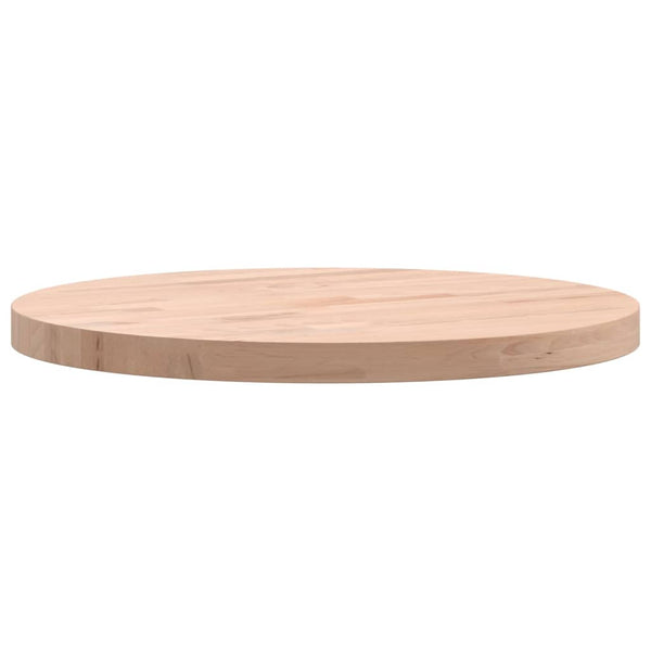 Runde Tischplatte Buche Massivholz Ø40 cm