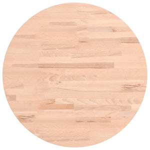 Runde Tischplatte Buche Massivholz Ø50cm