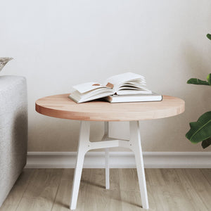 Runde Tischplatte Buche Massivholz Ø50cm
