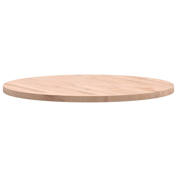 Massive Buchenholz Tischplatte Ø70cm