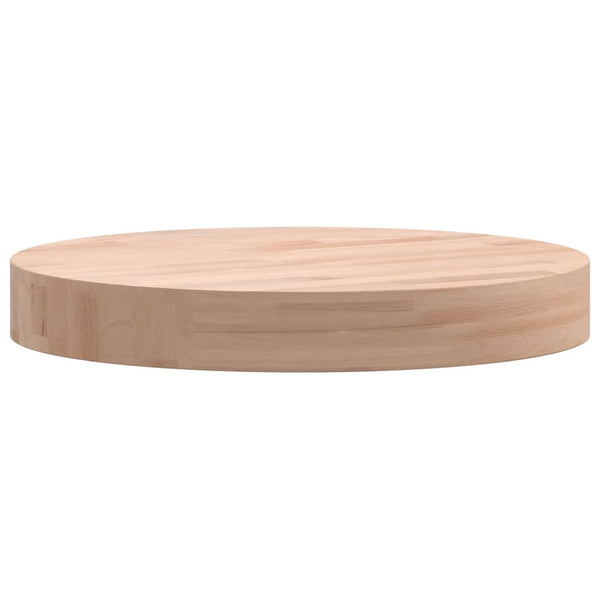 Runde Tischplatte Buche Massivholz Ø30cm