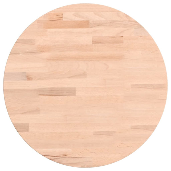 Runde Tischplatte Buche Massivholz Ø40cm