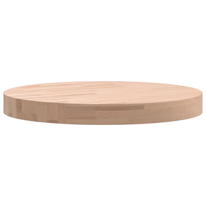Runde Tischplatte Buche Massivholz Ø40cm