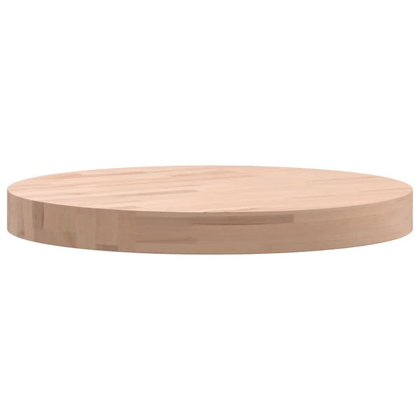 Runde Tischplatte Buche Massivholz Ø40cm