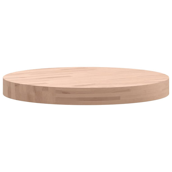 Runde Tischplatte Buche Massivholz Ø40cm