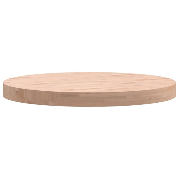 Runde Tischplatte Buche Massivholz Ø50cm