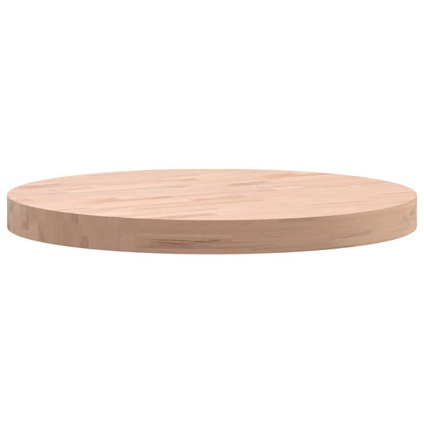 Runde Tischplatte Buche Massivholz Ø50cm