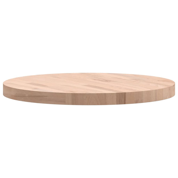 Massivholz Tischplatte Buche Ø60cm