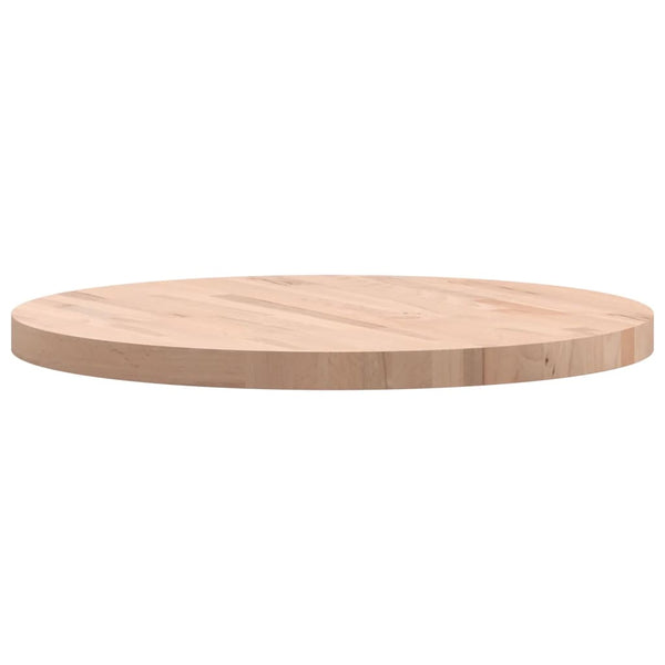 Massivholz Tischplatte Buche Ø70cm
