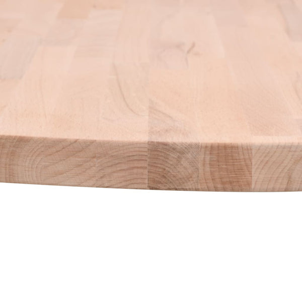 Tischplatte Buche Massivholz Ø80 cm