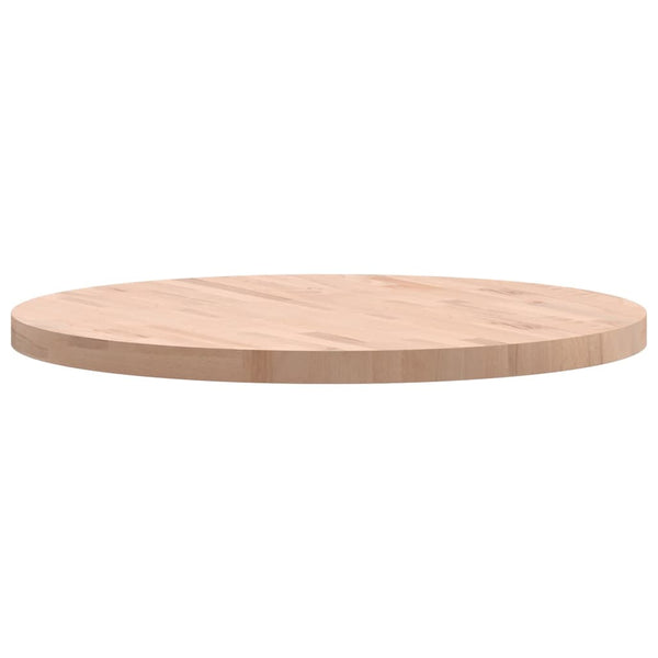 Tischplatte Buche Massivholz Ø80 cm