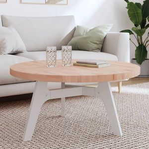 Runde Tischplatte Buche Massivholz Ø90cm
