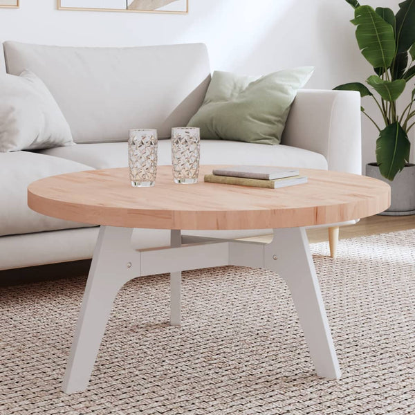 Runde Tischplatte Buche Massivholz Ø90cm