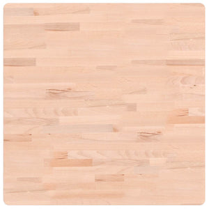 Buche Tischplatte 70x70 cm Massivholz