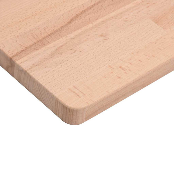 Buche Tischplatte 70x70 cm Massivholz