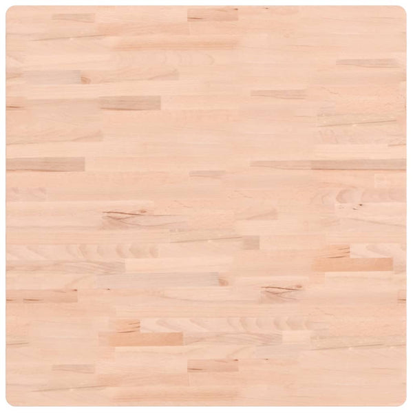 Buche Tischplatte Quadratisch 80x80 cm