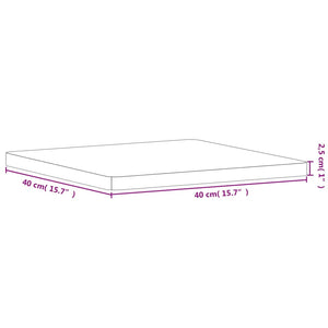 Buche Tischplatte 40x40 cm