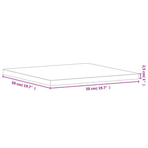 Buche Tischplatte 50x50 cm