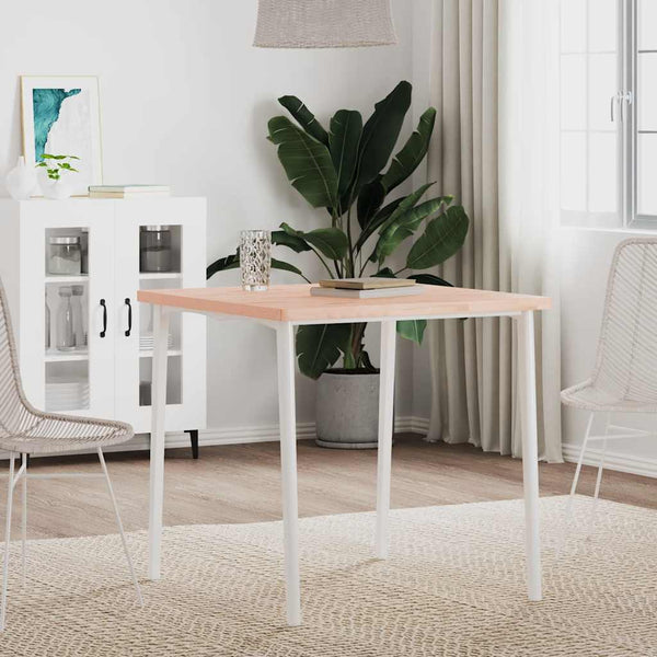 Buche Tischplatte 70x70 cm Massivholz