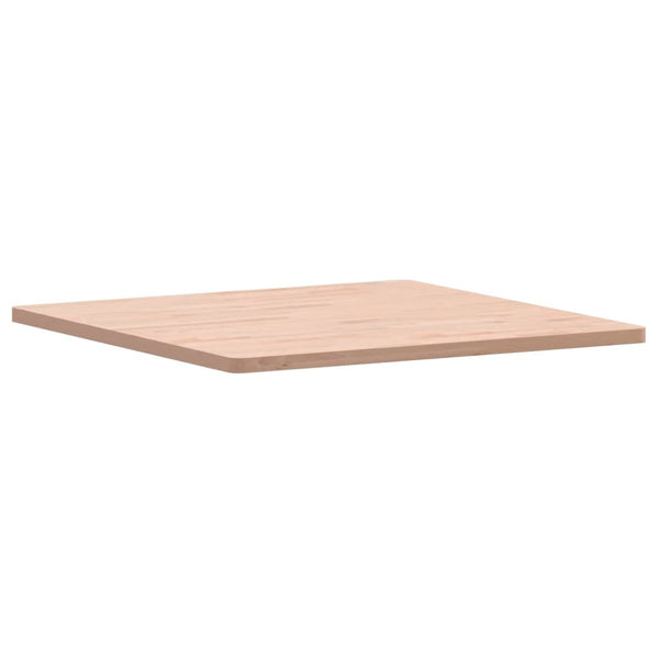 Buche Tischplatte 80x80 cm Massivholz Quadratisch