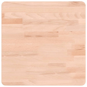 Tischplatte Buche 40x40 cm Massivholz Quadratisch