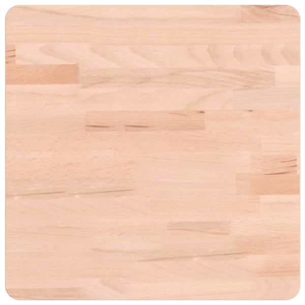 Tischplatte Buche 40x40 cm Massivholz Quadratisch