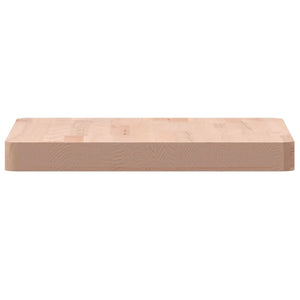 Tischplatte Buche 40x40 cm Massivholz Quadratisch