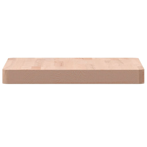 Tischplatte Buche 40x40 cm Massivholz Quadratisch