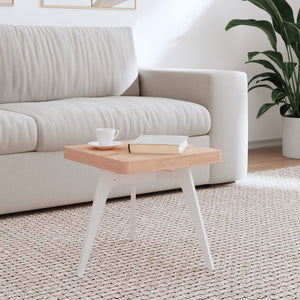 Tischplatte Buche 40x40 cm Massivholz Quadratisch