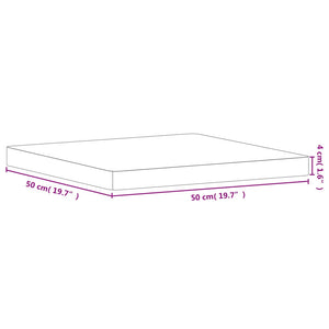 Buche Tischplatte Quadratisch 50x50 cm