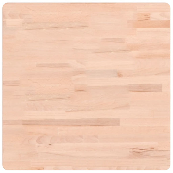 Massivholz Tischplatte Buche 60x60 cm